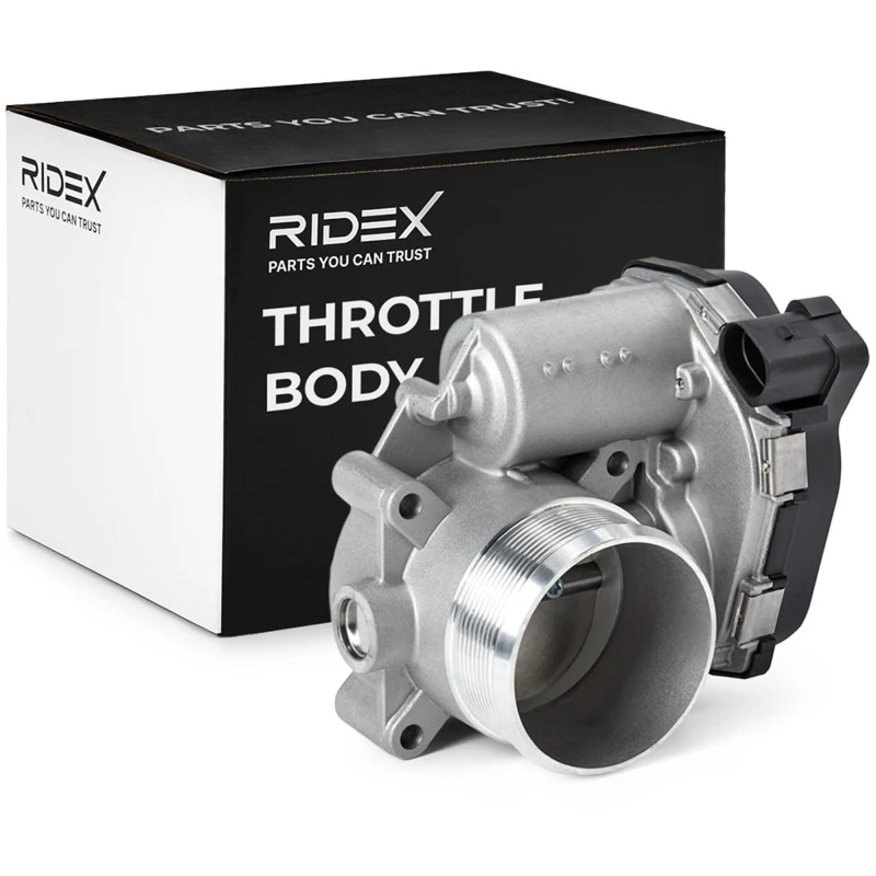 Image of RIDEX 158T0018 Throttle with gasket/seal Throttle body (158)