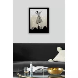 Image of SC0080 Multicolor Decorative Framed MDF Painting