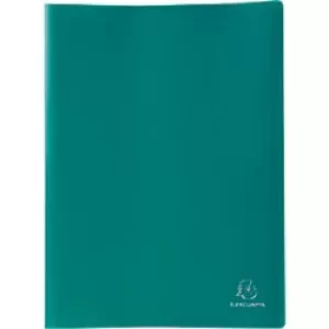 Image of Exacompta Display Book 8583E A4 Dark Green 80 Pockets Pack of 8