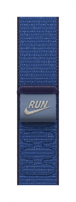 Image of Apple Apple Nike Sport Loop Band Blue Nylon, Recycled polyester, Spandex MGCT4ZM/A