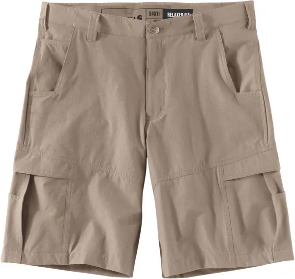 Image of Carhartt Force Madden Ripstop Cargo Shorts, beige, Size 32