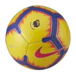 Image of Nike Pitch Premier League 1819 Football Yellow Size 5