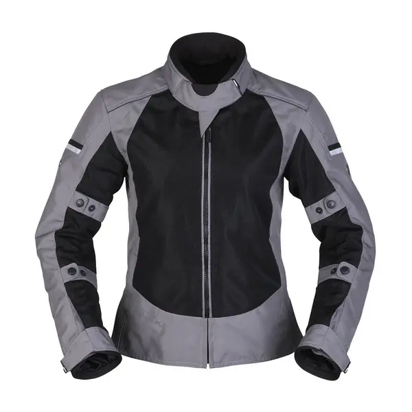 Image of Modeka Veo Air Jacket Lady Black Gray Size 48