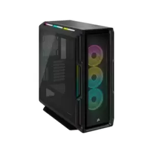 Image of Corsair iCUE 5000T RGB Mid Tower E-ATX Gaming Case With Window - Black