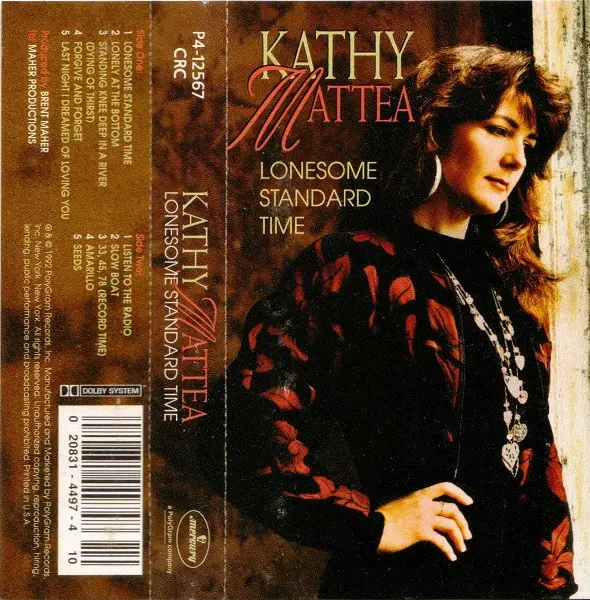 Image of Lonesome Standard Time us Import by Kathy Mattea CD Album
