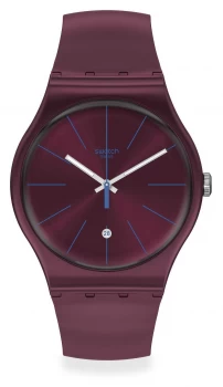 Image of Swatch Original Gent Burgundazing SUOR402 Watch