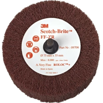 Image of 3M - 09708 63X32MM FF-ZR A-Fine Flap Brush