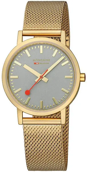 Image of Mondaine Watch Classic Good Gray MD-441