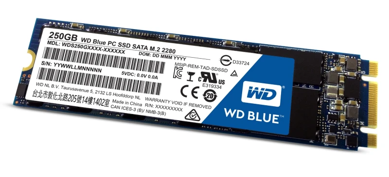 Image of Western Digital Blue PC M.2 250 GB
