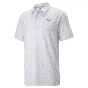Image of Puma Beach Day Polo Shirt Mens - White