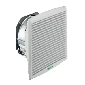 Image of Schneider Electric Filter Fan316 x 336mm Face Dimensions, 803 m/h @ 60 Hz, 838 m/h @ 50 Hz, AC Operation, 207