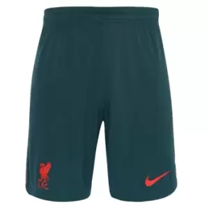 Image of 2022-2023 Liverpool Third Shorts (Teal) - Kids