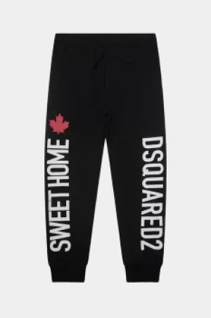 Image of DSQUARED2 Kids Trousers Black Size 4 100% Cotton