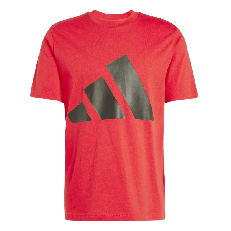 Image of adidas Essentials Big Logo Tee - Red Red M