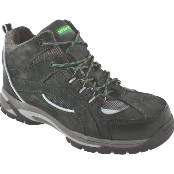 Image of Mens Black Hiker Safety Boots Size - 10