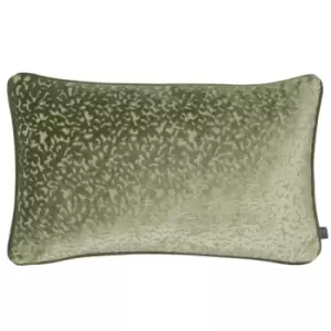 Image of Prestigious Textiles Pharoah Polyester Filled Cushion Polyester Viscose Olive
