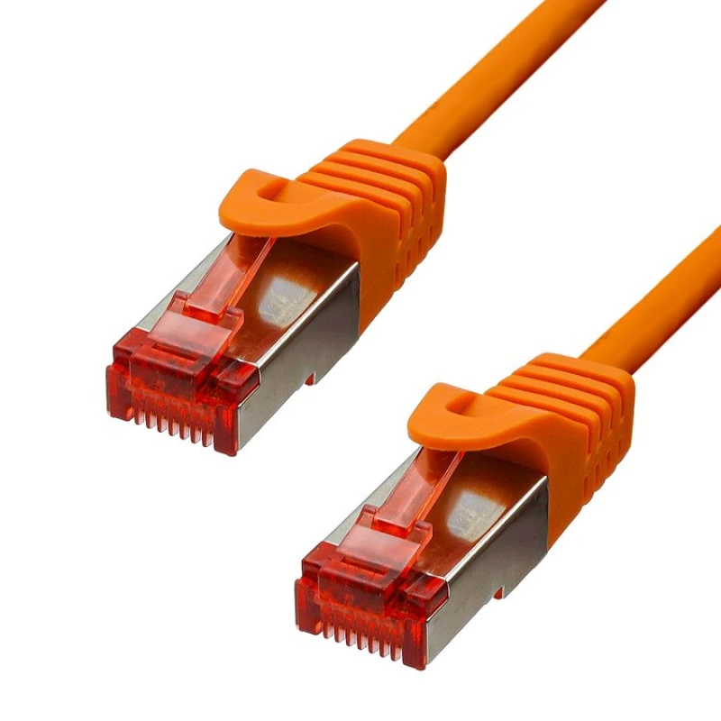 Image of ProXtend CAT6 F/UTP CU LSZH Ethernet Cable Orange 2m