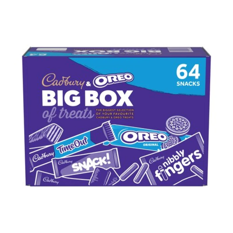 Image of Cadbury and Oreo Big Box of Treats (64 Pack) 4313154