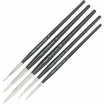 Image of Roundtip Synthetic Sable Brush Set 5 - Major Brushes