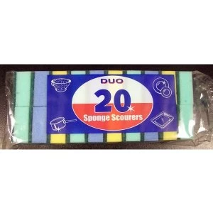 Image of Duo Sponge Scourers Pack 20