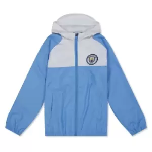 Image of Source Lab City FC Licensed Rain Jacket 2022/2023 Juniors - Blue