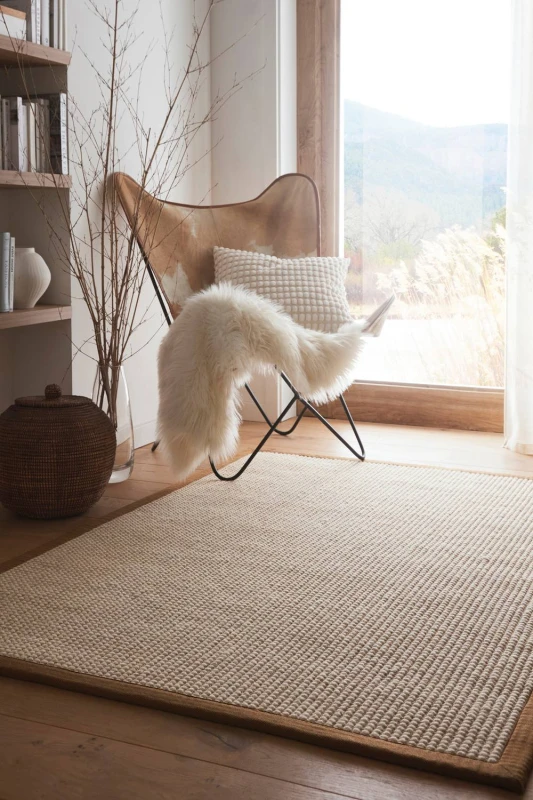 Image of Origins Sisal Boucle Size: 200cm x 290cm Multicolor Unisex 200cm x 290 cm