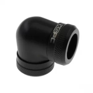 Image of XSPC 14mm Rigid Tubing Elbow Fitting (Matte Black)