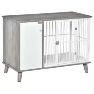 Image of Pawhut Small Dog Crate And End Table/Side Cabinet