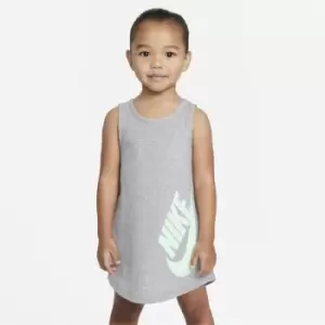 Image of Nike Futura Tank Shirt Dress Infant Girls - Grey