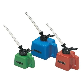 Image of 1000CC Plastic Oil Can 9' Nylon Spout - Kennedy