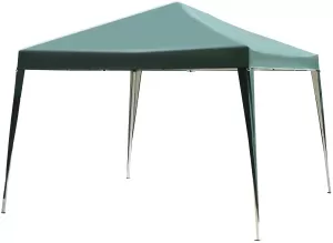 Image of OutSunny 3X3M Pop Up Gazebo Green, White Water proof Outdoors 1230 mm x 205mm x 195 mm