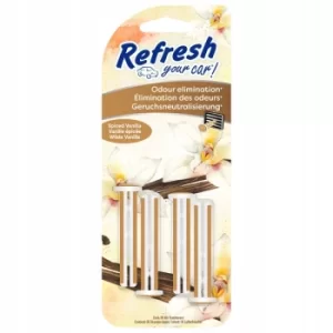 Image of Refresh Spiced Vanilla Scented Air Freshener Vent Stick (Case Of 6)