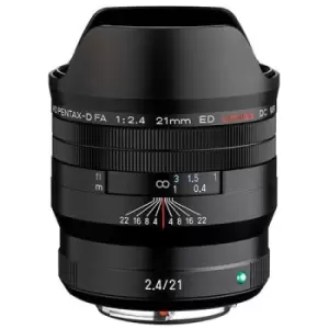 Image of Pentax HD FA 21mm F2.4ED Limited DC WR Lens in Black