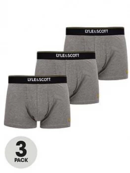 Image of Lyle & Scott Fergus 3 Pack Trunk - Grey