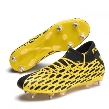 Image of Puma Future 5.2 SG Football Boots - UltraYellow/Blk