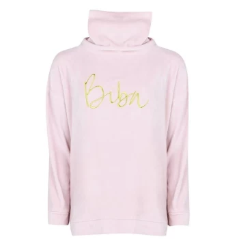 Image of Biba Cowl Pyjama Top - Blush