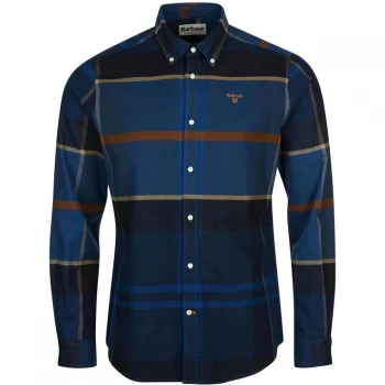 Image of Barbour Iceloch Tailored Shirt - Midnight TN54
