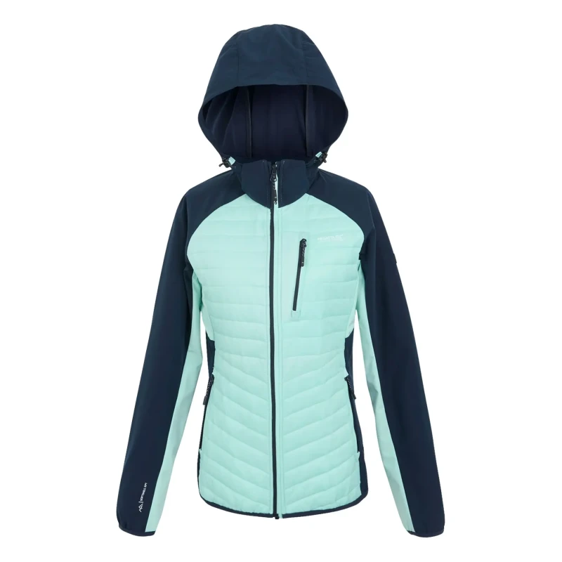 Image of Womens hybrid hiking jacket Regatta Pro II Bleu Female 36