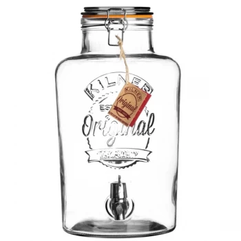 Image of Kilner Clip Top Drinks Dispenser 8L