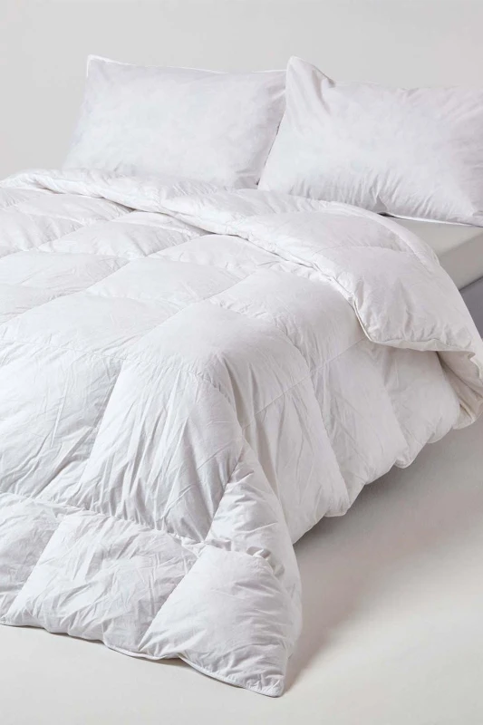 Image of Homescapes Duck Feather And Down 15 Tog King Size Winter Duvet