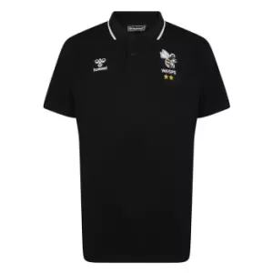 Image of Hummel Polo Shirt - Black