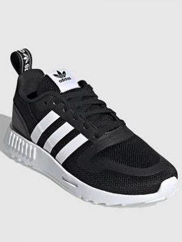 Image of adidas Originals Smooth Runner Childrens Trainer - Black/White, Size 10