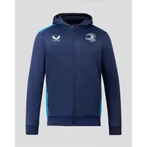 Image of Castore Leinster Full Zip Hoody Senior - Blue