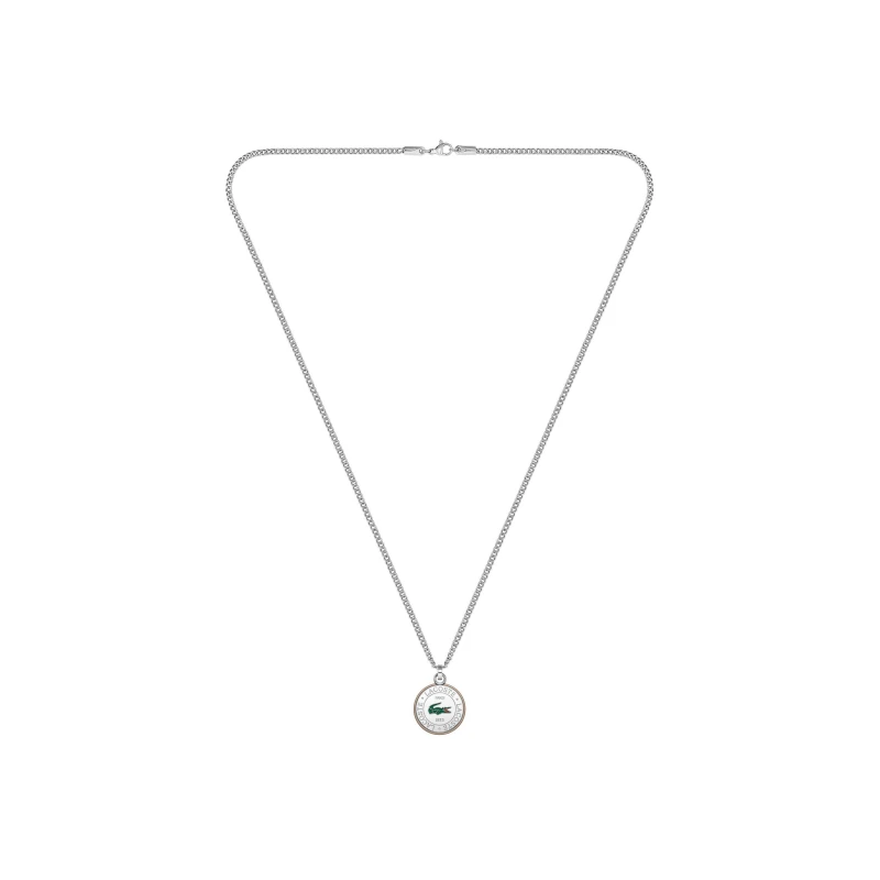 Image of Lacoste Gents Vigor Necklace Silver male One Size