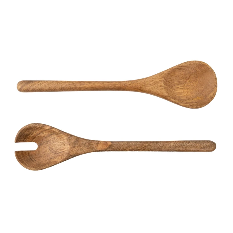Image of Jamie Oliver Big Love Serving Spoon Set of 2, FSC-certified Mango wood Brown