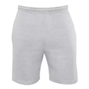 Image of Casual Classics Unisex Adult Ringspun Blended Shorts (S) (Sports Grey)