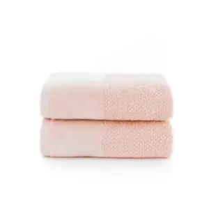 Image of Deyongs Reims 2 Pack Hand Towel - Pink