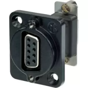 Image of Neutrik NADB9FF-B D-SUB adapter D-SUB socket 9-pin - D-SUB socket 9-pin
