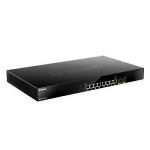 Image of D-Link DMS-1100-10TP network switch Managed L2 2.5G Ethernet (100/1000/2500) Power over Ethernet (PoE) 1U Black