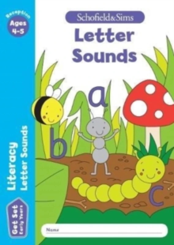 Image of Reddaway Get Set Literacy: Letter Sounds, Early Years Foundation Stage, Ages 4-5 Book Multi unisex